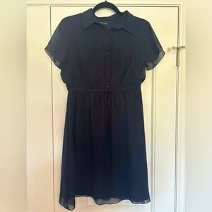 EnFocus Studio Lined Navy Dress, size 10